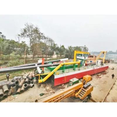 20 Inch Clear Water Flow: Cutter Suction Dredger Sale in Southeast Asia
