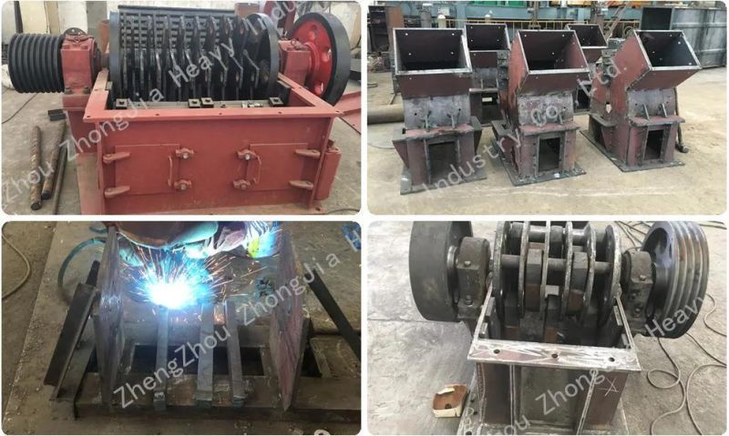 Energy Saving Stone Hammer Crusher with Hopper Feeder