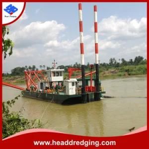 Head Dredging Sand Suction Mining Dredger Dredging Equipment