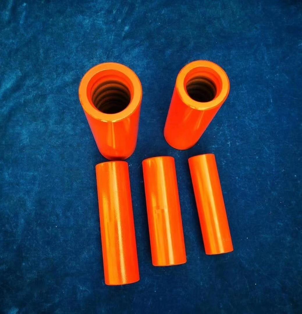 Special Heat Treatment R38 L180mm Coupling Sleeves for Top Hammer