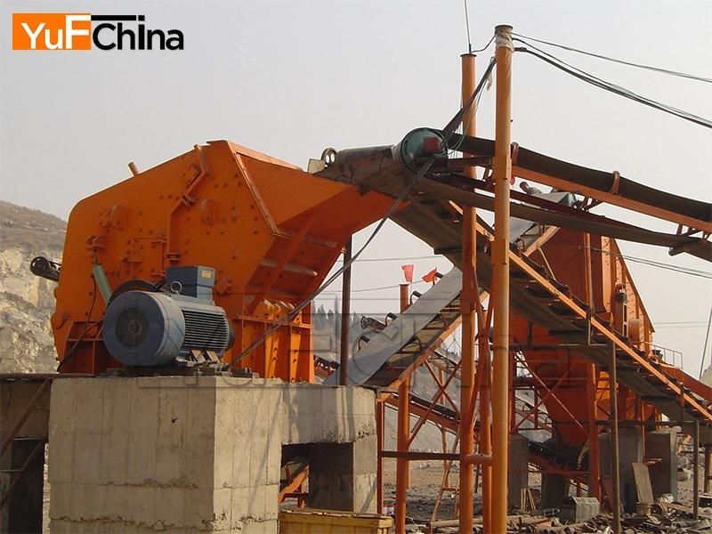 Rock Stone and Lime Stone Crushing Line