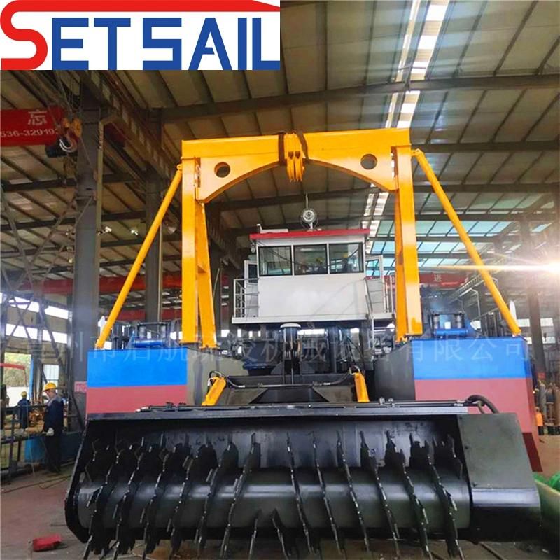 Stable Capacity River Sand Trailing Suction Mud Hopper Dredger