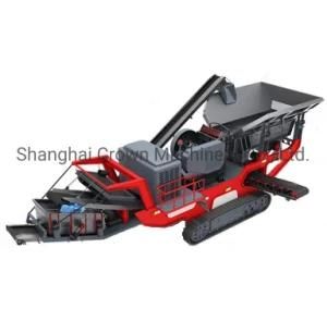 50-300tph Mobile Concrete Mining Stone Jaw Crusher Machinery