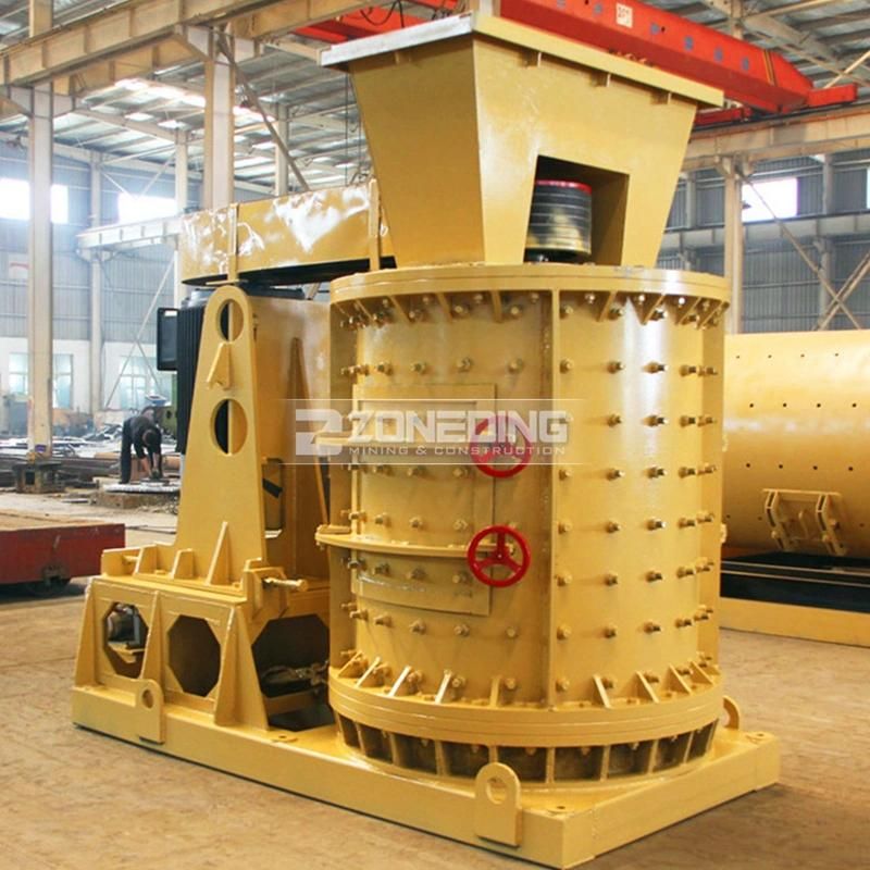 Stone Rock Concrete Vertical Compound Hammer Crusher