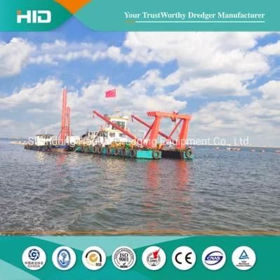 Dredging Depth 15m 18inch Cutter Suction Dredger From HID for Sale