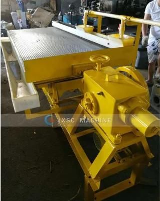 Low Investment Mineral Separation Gold 6-S Recovery Shaking Table