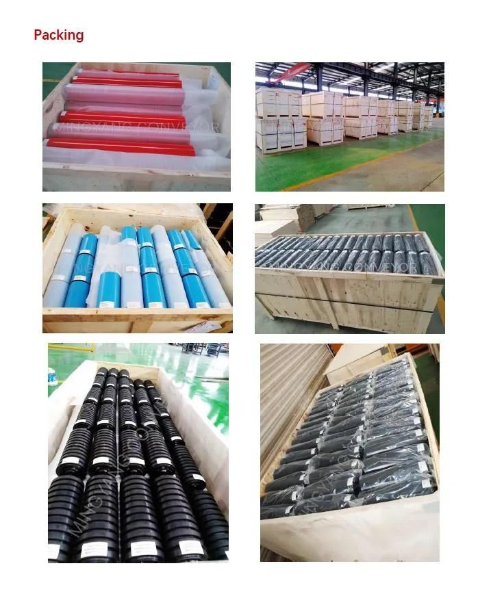 Customized Rubber Disc Return Roller / Rdrt Roller for Conveyor Belt System