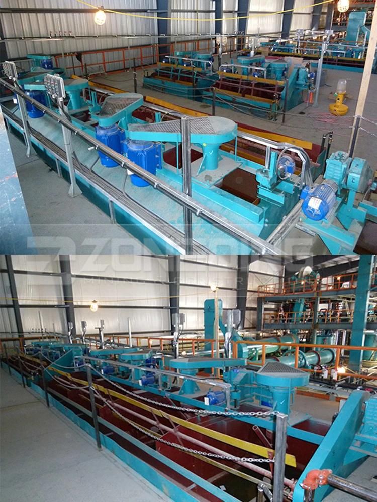 Small Scale Forced Flotation of Gold Processing Plant