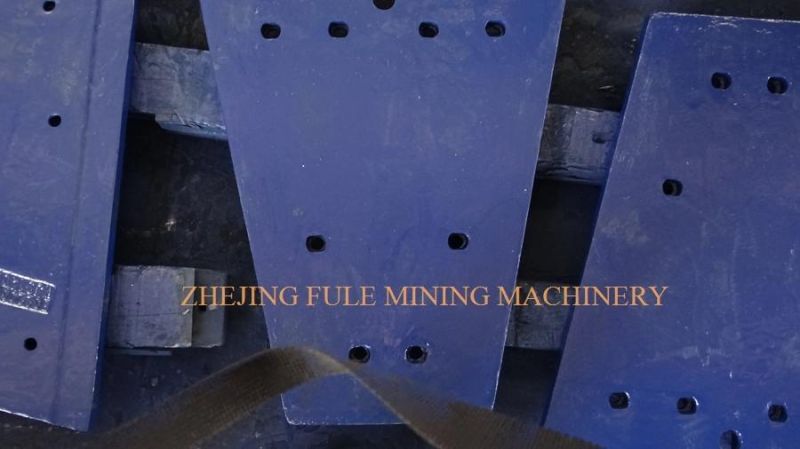 Mining Machine Cast Steel Wear Jaw Crusher Spare Parts Liner Plate