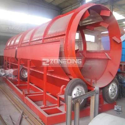 Copper Fluorite Aluminum Waste Trommel Screen Mobile Trommel Screen Trommel Screen