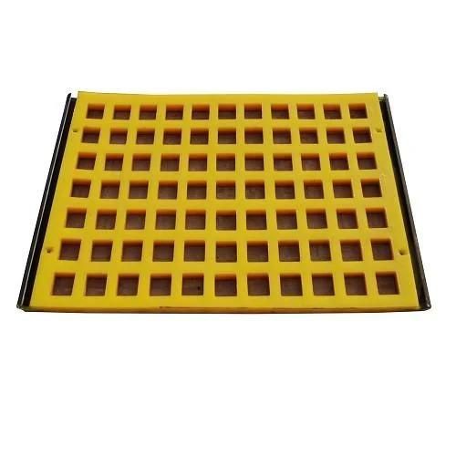 Customized Color Steel Core PU Wire Screen for Mining Separation Vibrating Screen Polyurethane Sieve Plate Tensioned PU Screen Mesh