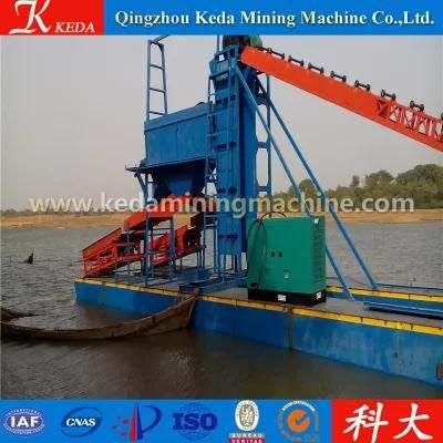 River Gold Mining Equipment Bucket Dredger for Sale