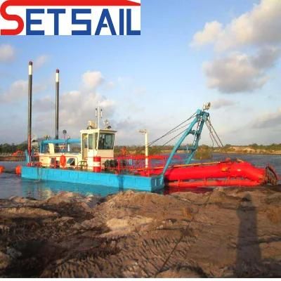Excellent China Factory Cutter Suction Mud Dredger with Anchor Boom