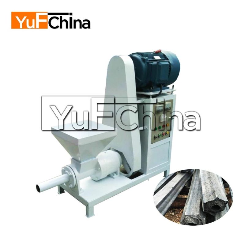 Rice Husk Charcoal Briquettes/Charcoal Extruder Briquette Machine