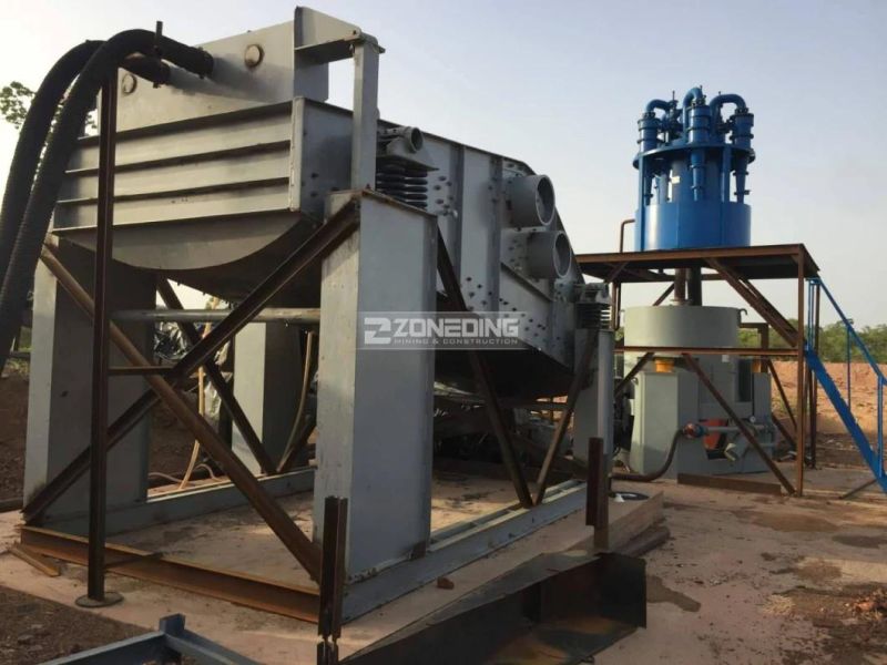 Gold Mine Gravity Beneficiation Equipment Centrifugal Concentrator Placer Gold Recovery Machine