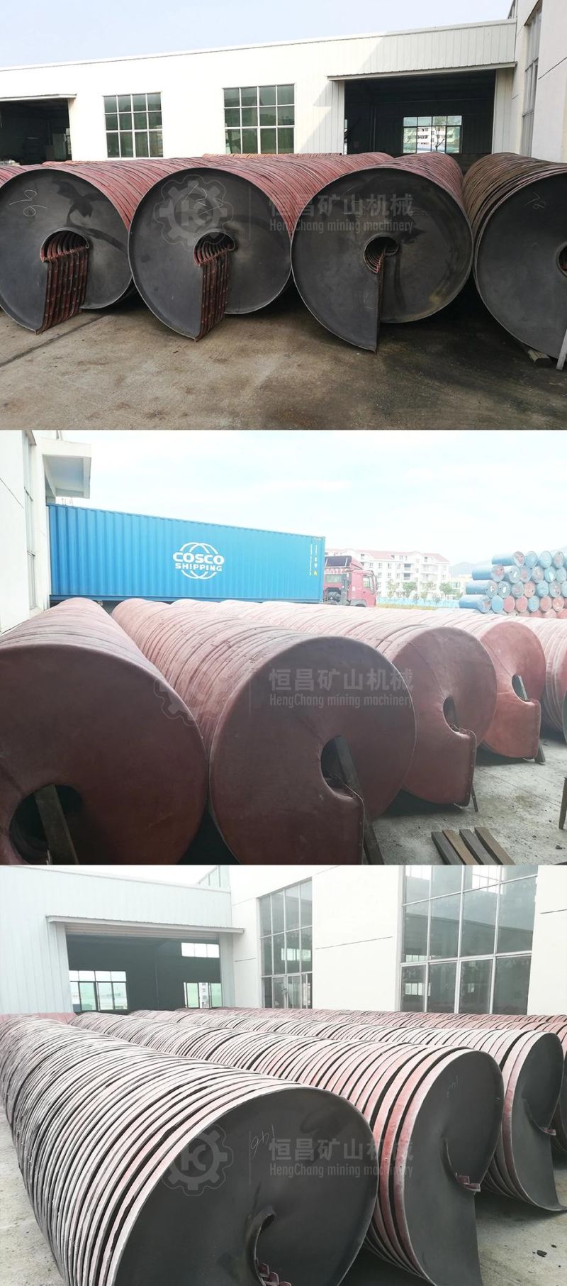 5ll Fiberglass Mining Spiral Concentrator for Heavy Minerals Separation