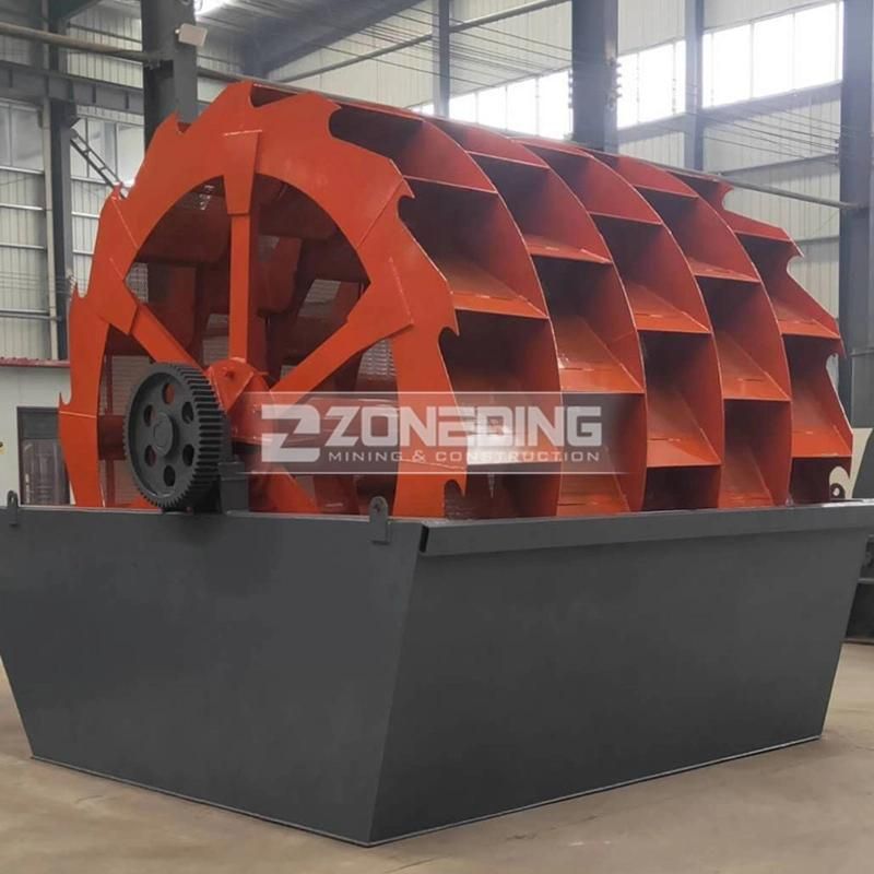 Manufacturer Well Made Best Selling Wheel Type Sand Washing Machine