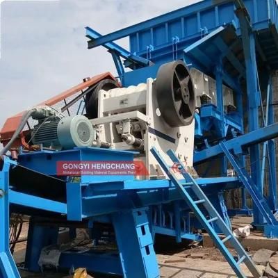 Mobile Portable Sand Making Machine with Ce Certification