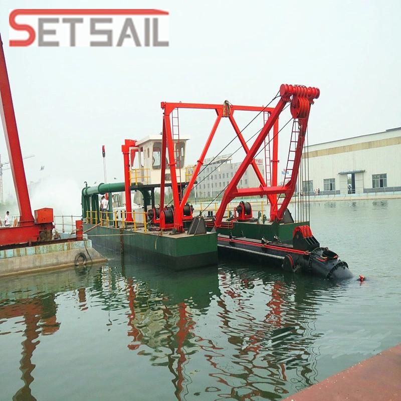 Siemens PLC /Underwater Pump / River Sand / Cutter Head /Hydraulic Control System /Cutter Suction Dredging Ship for Sale