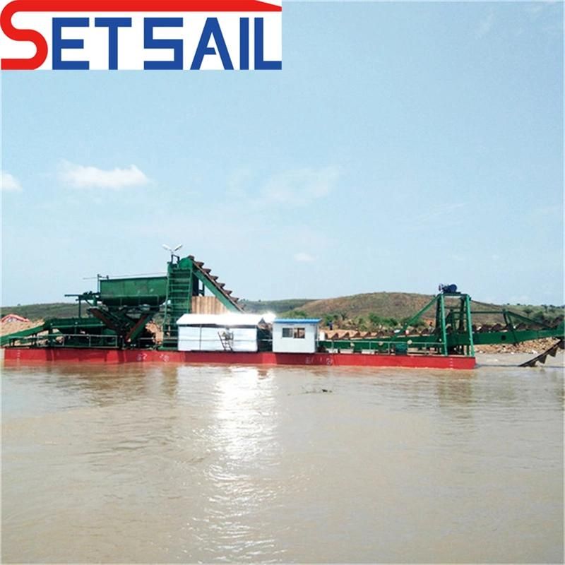 China Factory Chain Bucket River Mining Gold and Diamond Machinery