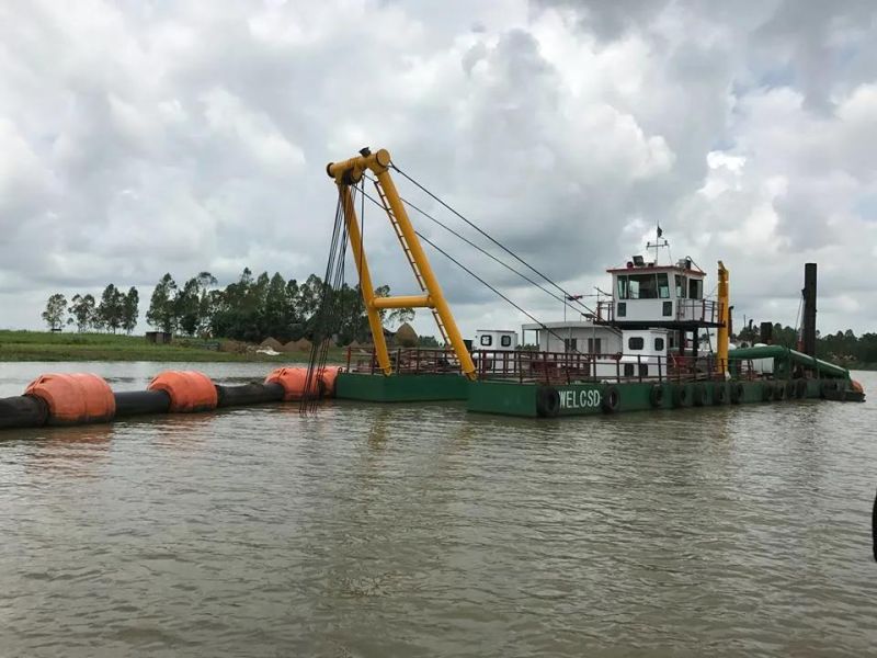 Efficient Operation CSD-400 China Made 16 Inch Cutter Suction Dredging Boat in Indonesia