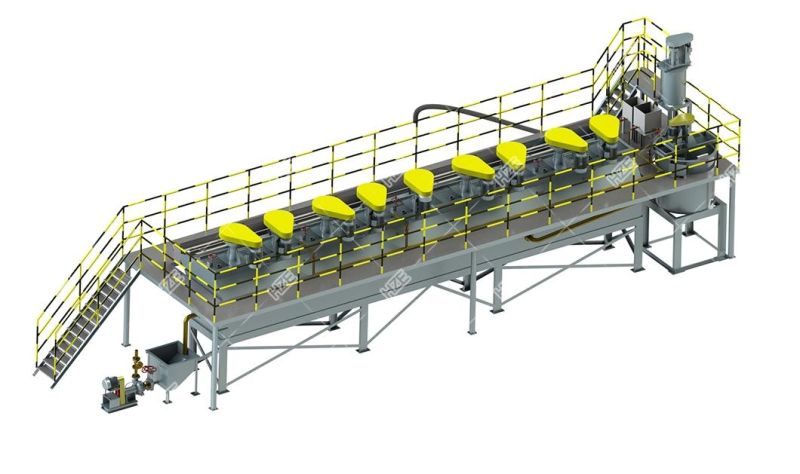 Small Scale Portable Modular Gold Processing Plant for Tailings