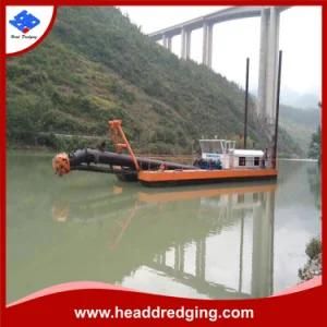 Head Dredging Customized Professional 8inch Cutter Suction Dredger Draga De Succi&oacute; ...