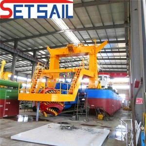 Hydraulic Motor Control 18 Inch Cutter Suction Mud Dredger