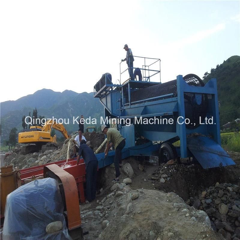 Mobile Gold Washing Plant Trommel for Sale