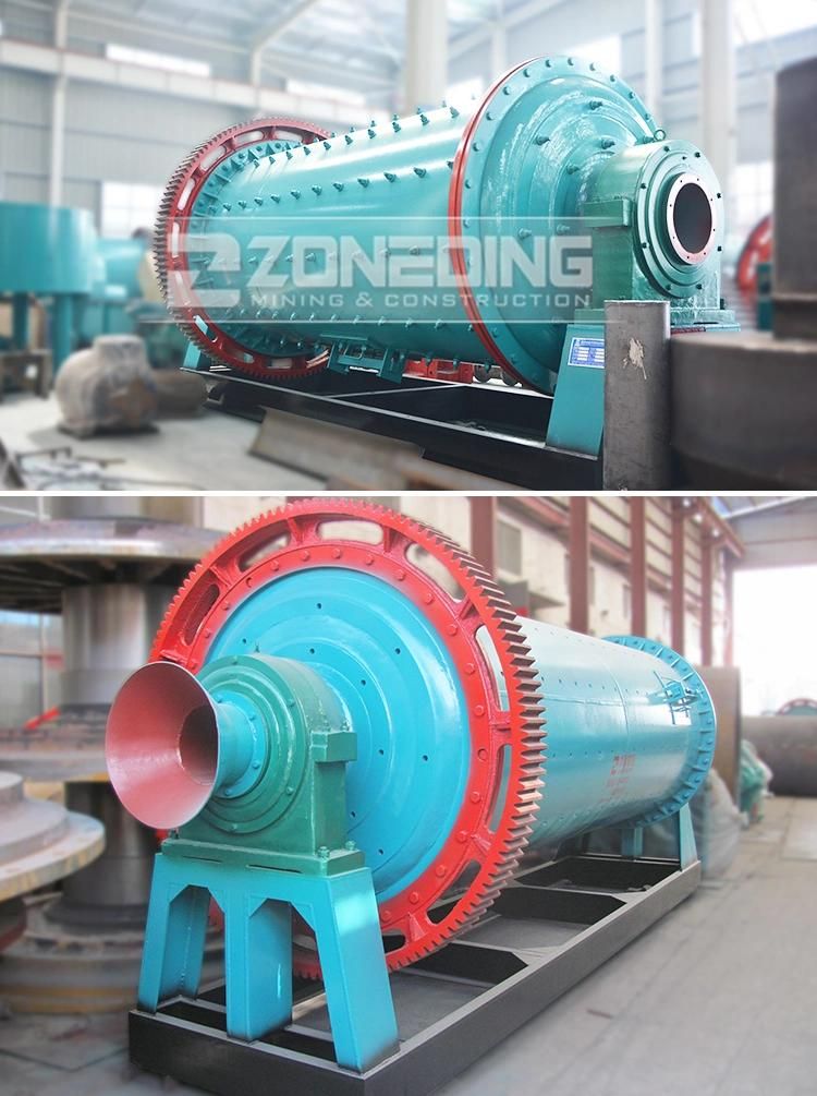 Low Noise Noneferrous Mine Stone Ceramic Dry Grinding Ball Mill for Quartz Feldspr Powder