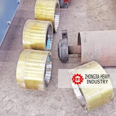 Double Roller Crusher Milll Spare Parts Roller Sheet Roller Motor