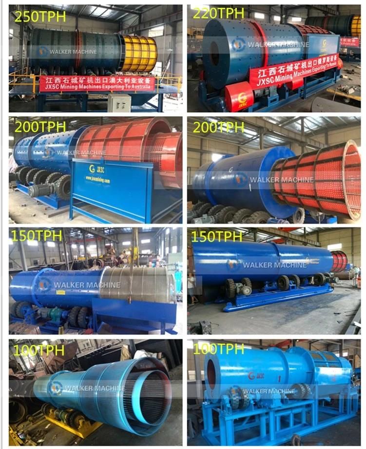 40tph Mobile Alluvila Gold Washing Plant