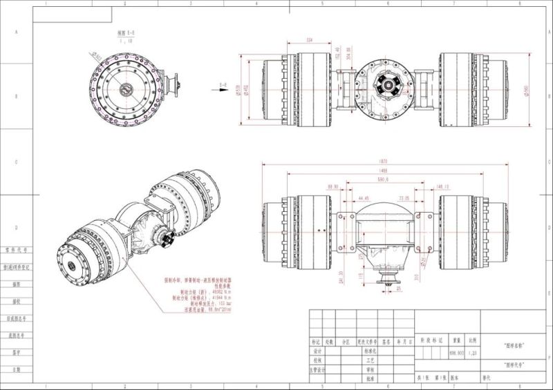 Heavy Duty Sahr Brake Axles