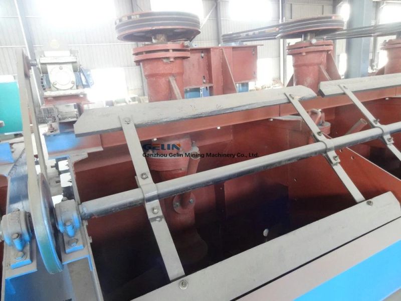 Small Copper Mining Plant with Flotation Cells Machine