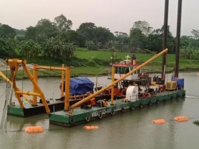Clear Water Flow: 5000m3/Hour Cutter Suction Dredging Vessel for Capital Dredging in ...