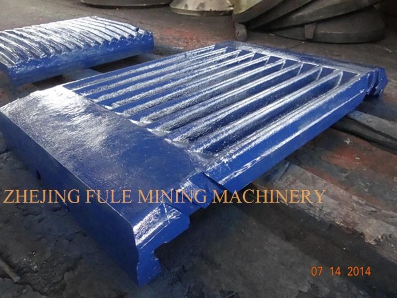 Mining Casting Parts Jaw Plate for Stone Crusher