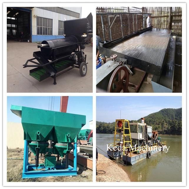 High Recovery Rate Clay Deposit Mobile Type Diamond Concentration Washing Plant