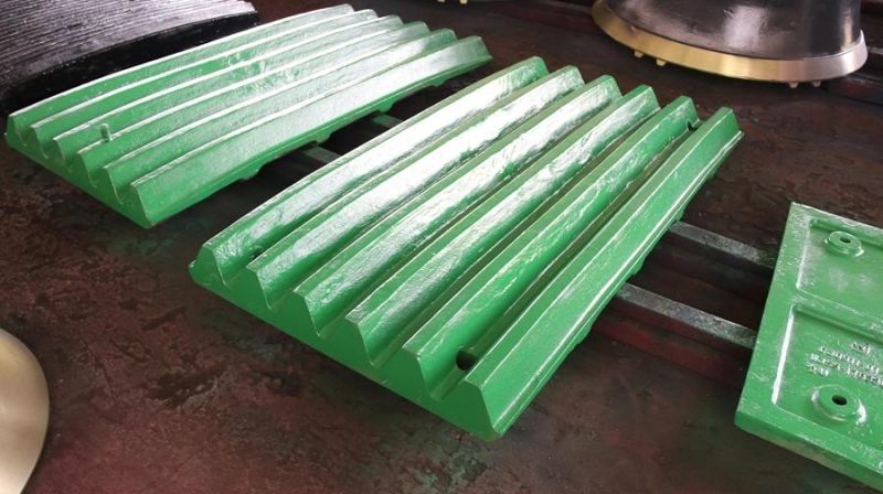 Mining Jaw Crusher Spares Part Jaw Plate