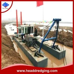 13m Depth River Dredging Cutter Suction Dredger