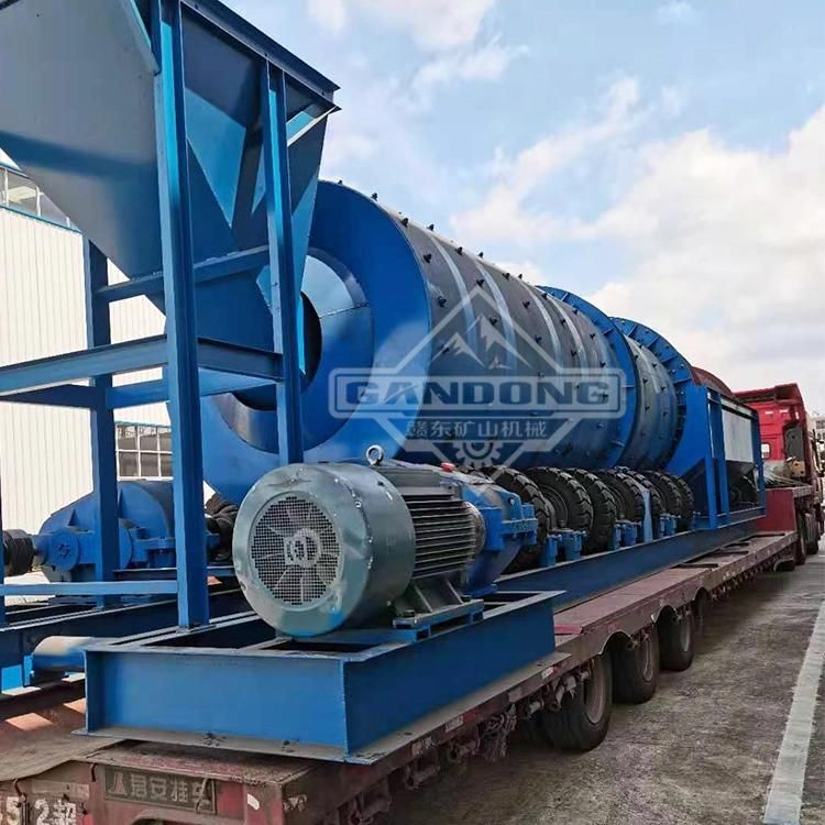 Alluvial Gold Ore Mining Plant /Washer Ming Equipment Rotary Scrubber