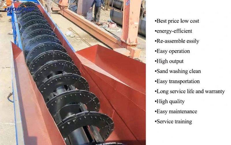 Washing Sand Making Plant Spiral Washer Machine