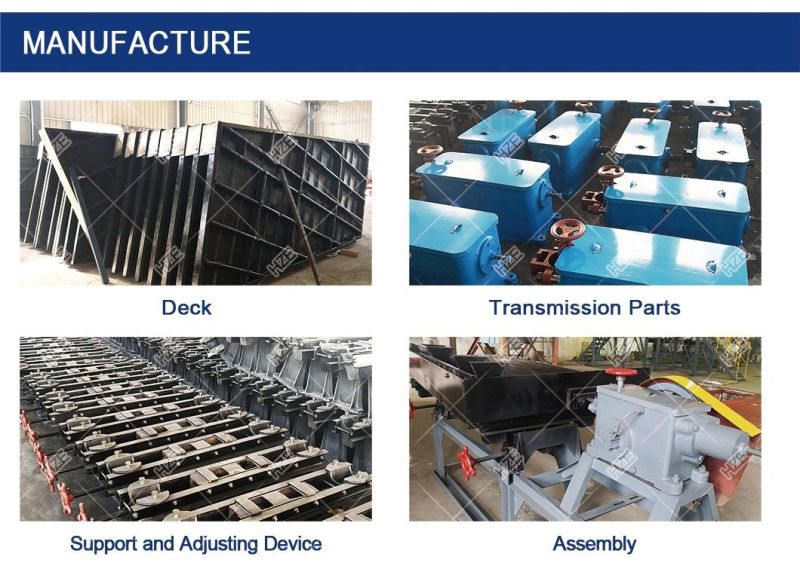 Gold Nugget Concentration Table of Gravity Concentration Processing Plant