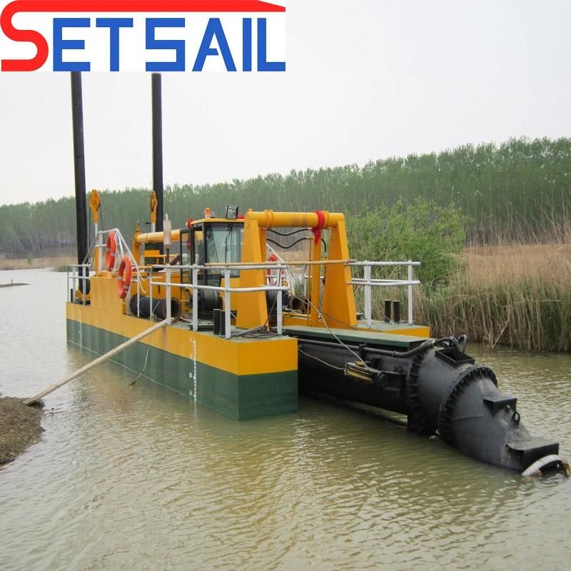 Diesel Engine Hydraulic Control 16 Inch Cutter Suction Dredging Machinery