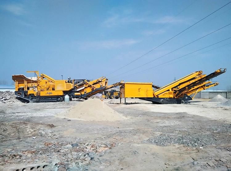 XCMG Offical XPE0912 Mobile Tracked Stone Jaw Crusher Machine Price