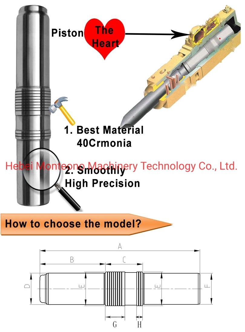 Hb30g Hydraulic Breaker Front Head and Back Head