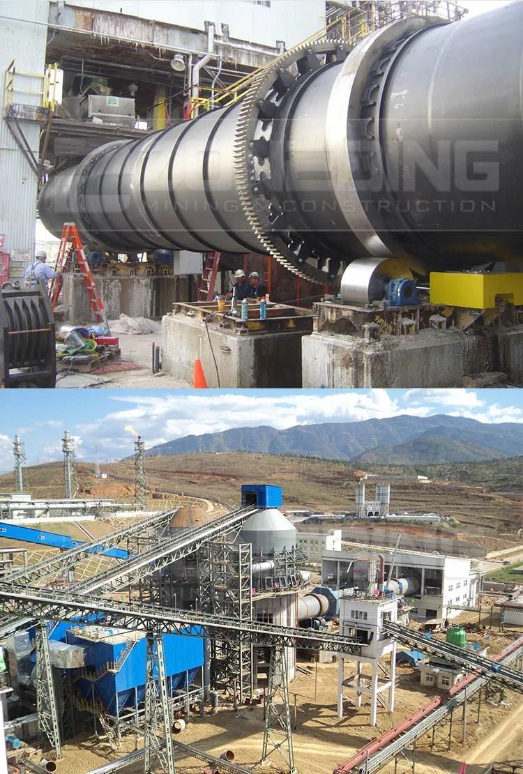 Beneficiation Plant Use Rotary Dryer for Copper/Gold/Iron Ore