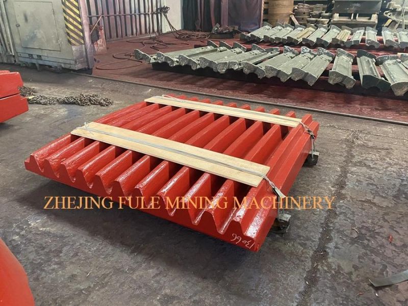 High Manganese Steel Casting Jaw Crusher Jaw Plate