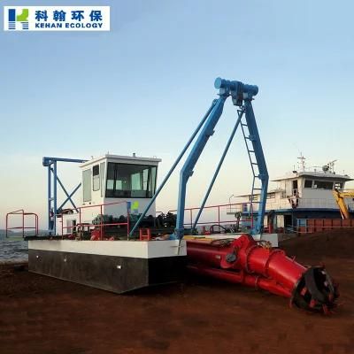 Robust Steel Construction Floating Pontoon Low Price Sand Suction Dredger