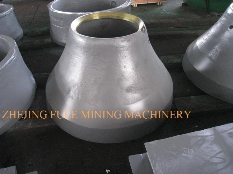 Cone Crusher Spare Parts High Manganese Steel Liner