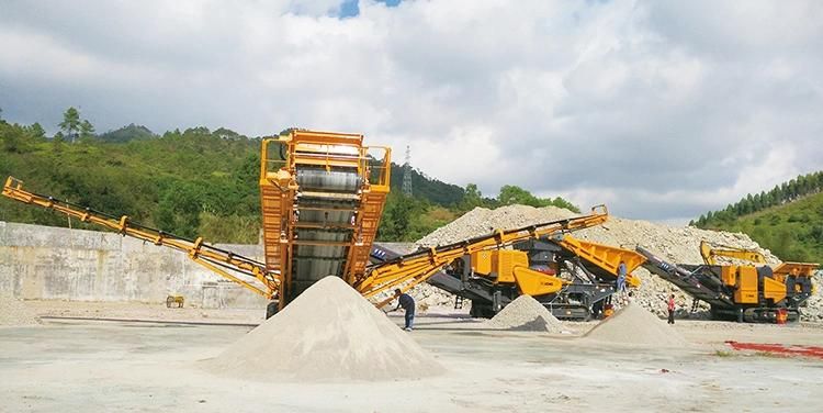 XCMG Offical XPE0912 Mobile Tracked Stone Jaw Crusher Machine Price